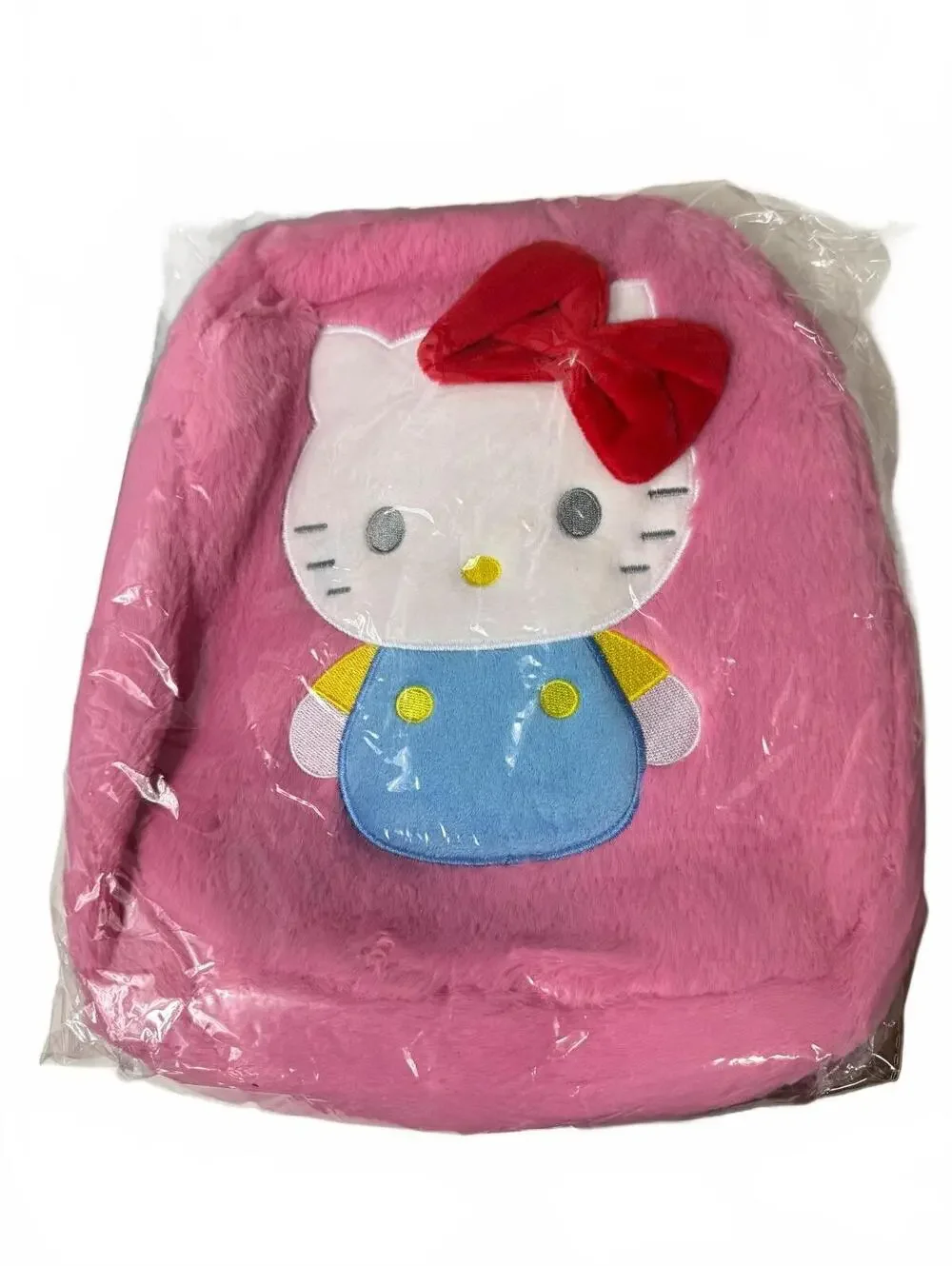 Hello Kitty Plush Pink Backpack for Kids